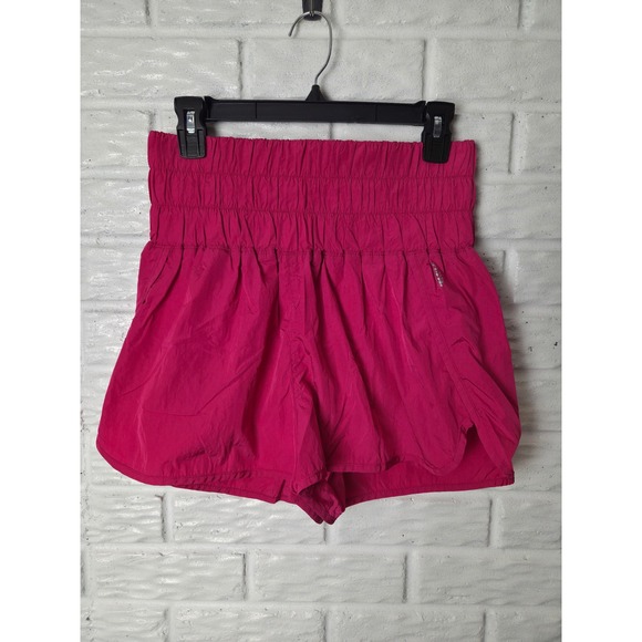 FP Movement by Free People Pants - FP Movement Free People shorts Women's size Large Pink Pull On Athletic